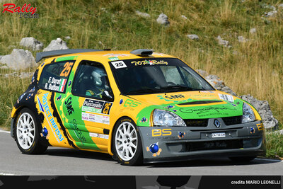 Rudy Bulfon Renault Clio Super 1600 Rally Piancavallo